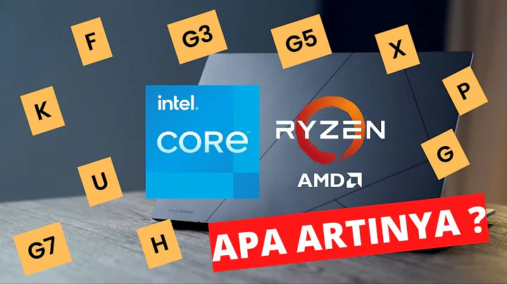 Desvende Sufixos: Intel & AMD