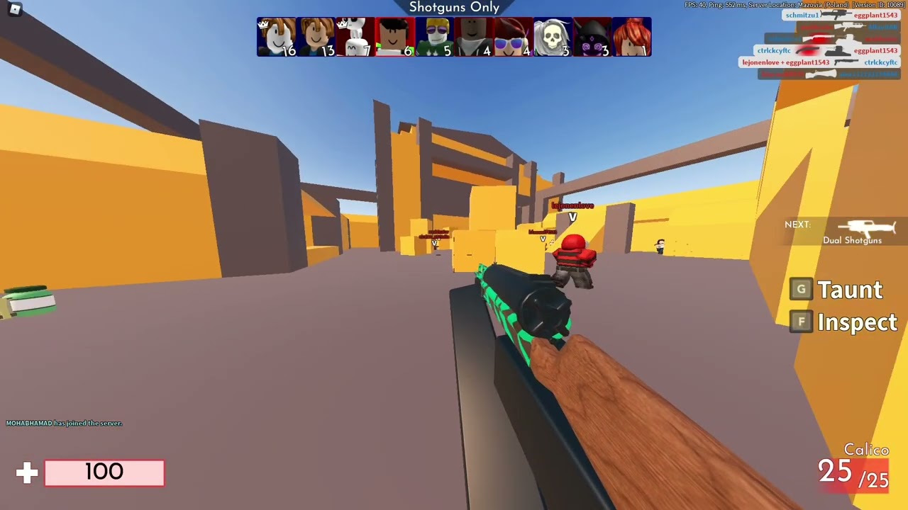 Arsenal gameplay (Roblox Arsenal). - YouTube