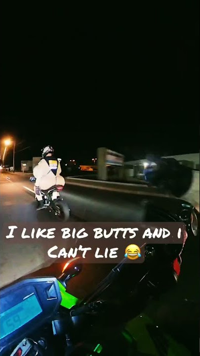 Halloween ride chasing big butts