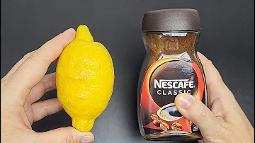 Was passiert wenn man Kaffee mit Zitrone trinkt?
