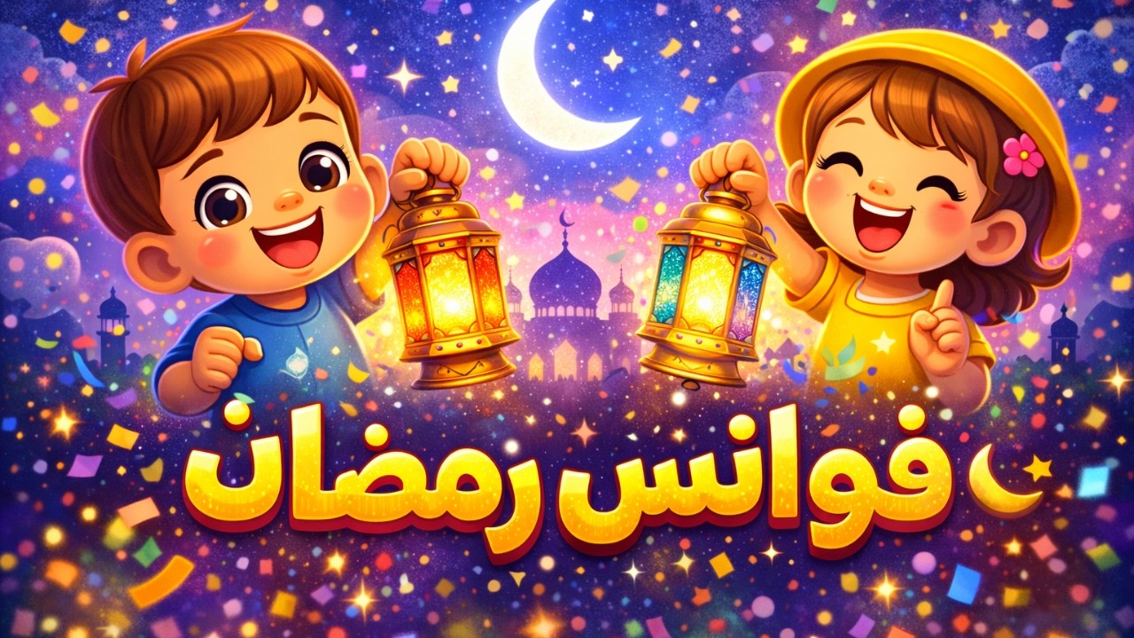 نشيد رمضان للأطفال | فوانيس وأناشيد رمضانية جميلة ✨