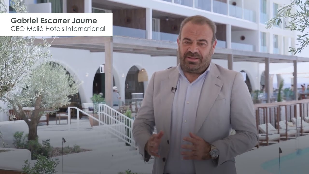 Gabriel Escarrer presenta el hotel Villa Le Blanc Gran Meliá, en Menorca