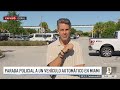 Parada policial a un auto automático en Miami