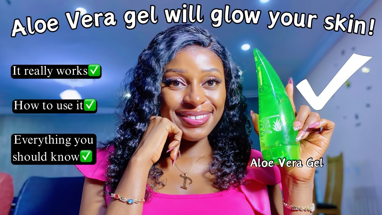 Aloe Vera gel for fast skin brightening | how to use aloe vera gel to brighten and glow up your skin