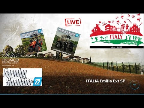 PC-Live#LS22# Map ITALIA EMILIA#Kubota und Antonio DLC#Bella Italia ! G-Portal !