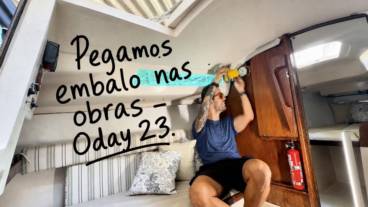 ⁣TIREI TODAS AS MADEIRAS e vou envernizar tudo! 🪵 | Preparando pro piso - 33° Projeto Oday 23