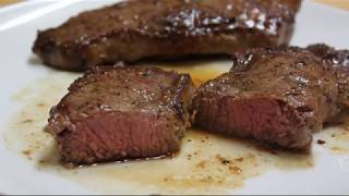 How To Sear Cook Sirloin Steaks Medium Rare