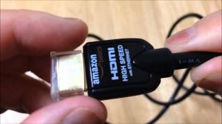 【開封】Amazonベーシック ハイスピードHDMIケーブル 2.0m