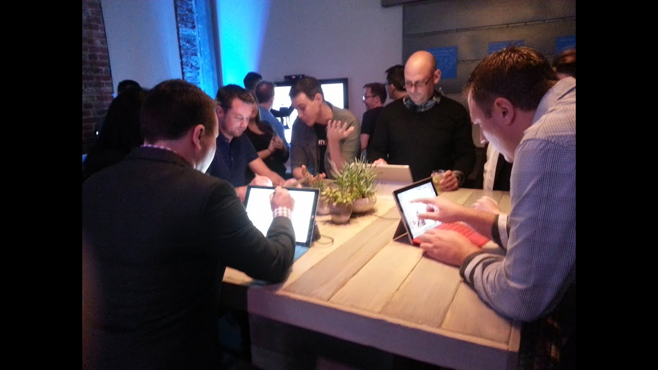 Surface 3 Event : highlights from the LA Surface fan celebration party with Panos Panay