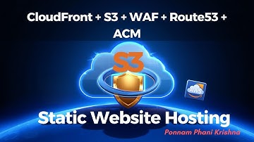 01 - AWS Real-World Project: Static Website Hosting with CloudFront, S3 & WAF