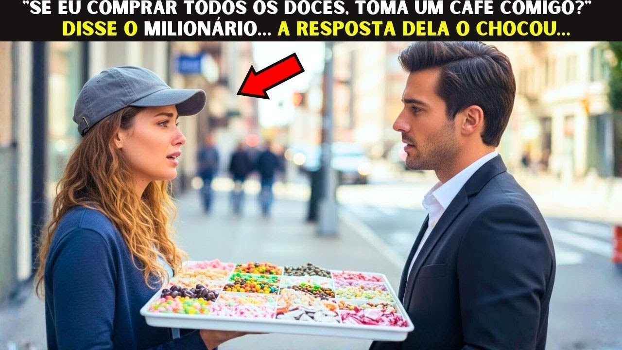 “Se Eu Comprar Todos os Doces…” — A Resposta Dela o Calou