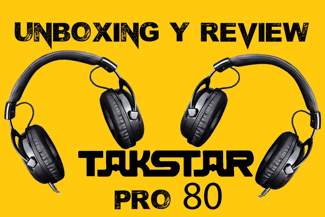Unboxing y Review auriculares TakStar Pro 80 |Headphoniaks| - YouTube