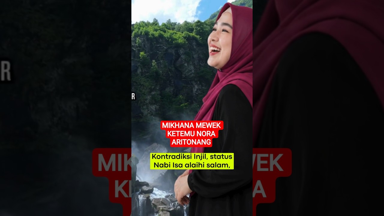 PANAS!MIKHANA DIBUBUKI NORA ARITONANG MANUSIA KOK DIANGGAP TUHAN No1 #katolik #debatpanas #like