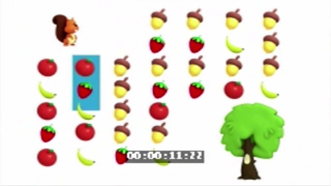 Quiz Bits: Help This Squirrel Find That Way Home By Collecting Acorns Only