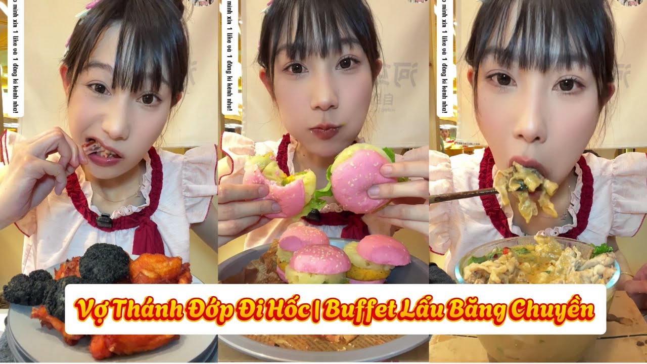 Tổng hợp | Vợ Thánh Đớp Đi Hốc | Buffet Lẩu Băng Chuyền Gặp Người Hâm Mộ Đáng Yêu Và Cái Kết