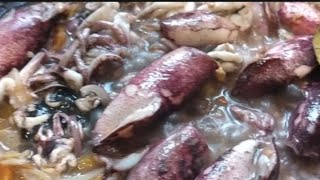Let's cook Adobo  Pusit (squid) ❣️. #capcut #lutongbahay
