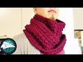 DIY! 波の模様が入った上品なスヌードを編もう
