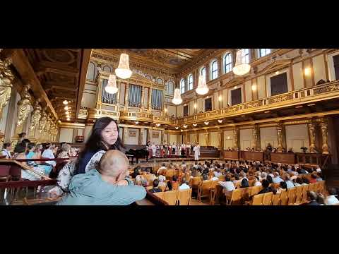 Хор Китка World Peace Choraler Festival Vienna 23 07 2023 Grosser Musikvereinssaal