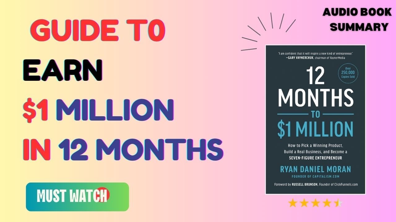 Audio Book Summary: "12 Months to $1 Million" by Ryan Daniel Moran