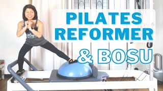 [60 min] Pilates Reformer Full Workout with BOSU/Core and Balance screenshot 3