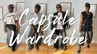 Spring Capsule Wardrobe | Interchangeable Outfits