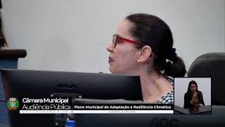 Audiência Pública - 31 de julho de 2026 (Plano Municipal de Adaptação e Resiliência Climática)