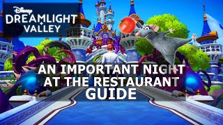 An Important Night at the Restaurant Guide for Disney Dreamlight Valley