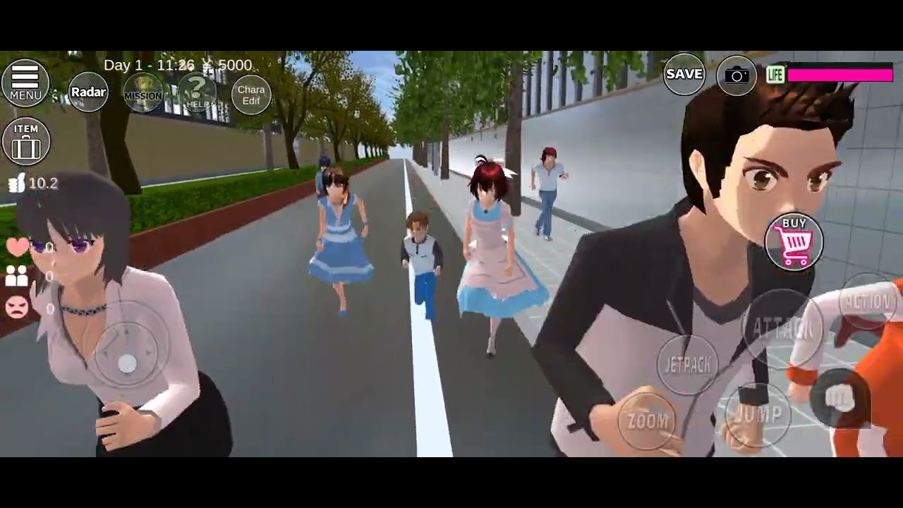 EARTHQUAKE SAKURA SCHOOL SIMULATOR 