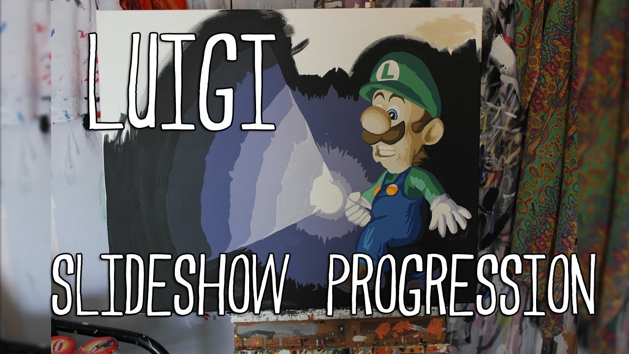 Luigi's Mansion Mario Painting