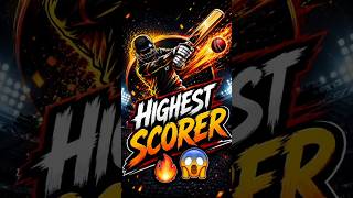Highest Individual score in IPL History 👑😱🤯.#top10 #cricket #ipl #topscorer #youtubeshorts #rcb #csk