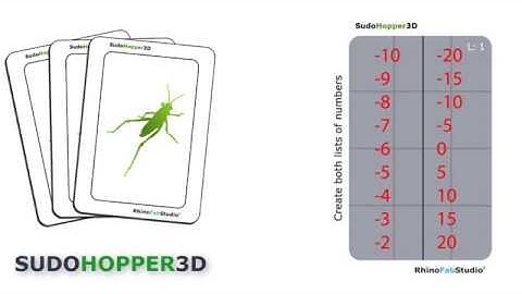 SudoHopper3D: Assignment 002: Make a list of numbers