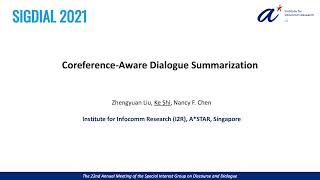COREFERENCE-AWARE DIALOGUE SUMMARIZATION