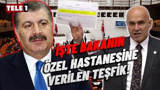 Meclis'te şok ifşa! Turhan Çömez Sağlık Bakanı Koca'yı şoke edecek o belgeyi gösterdi...