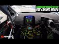 FAST POV DRIVE in the LAMBORGHINI HURACAN GT3 EVO around MONZA!!