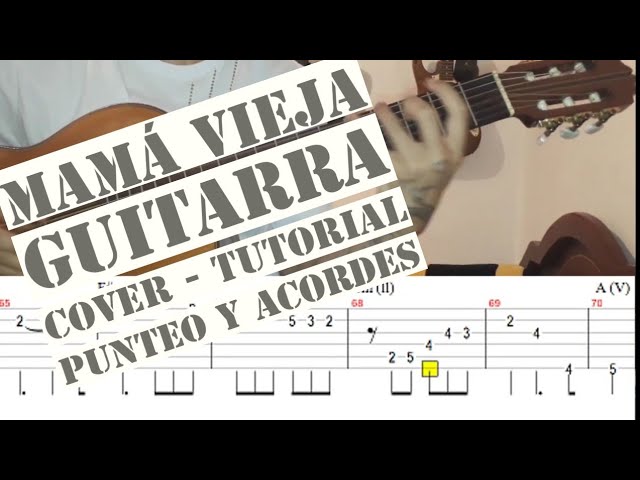 mamá vieja los visconti cómo tocar en guitarra - completa cover - tutorial  acordes punteo, descarga - YouTube
