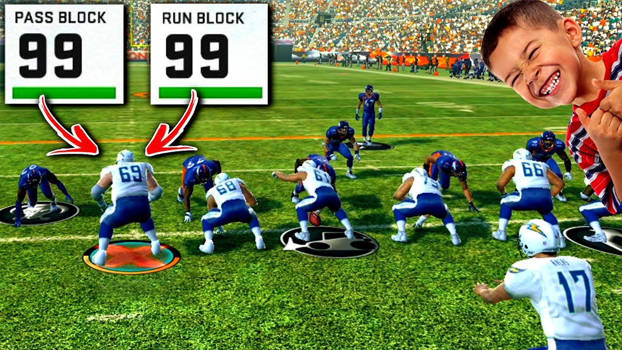 Playing as an Offensive Lineman is actually FUN