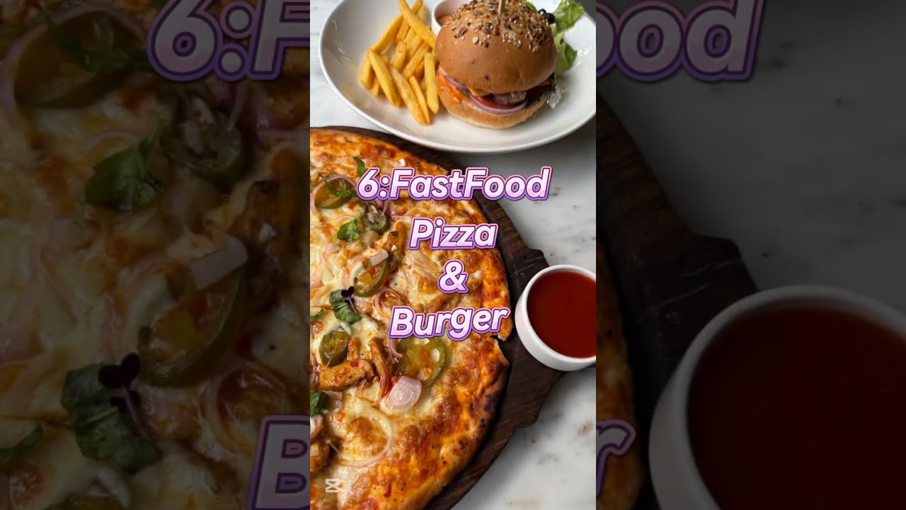 Top 10 unhealthy food in the world 