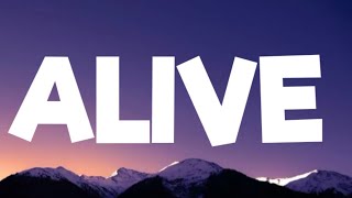 Rufus du sol-alive ( lyrics)