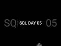 #day05 Learn SQL in Tamil #sql #tamil #code #easycode #dailycode #easytolearnforbegginers