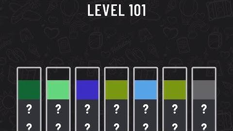 Water Sort Puzzle Level 101 #watersortpuzzle #mobilegames #puzzlegame #watersortpuzzlegameplay