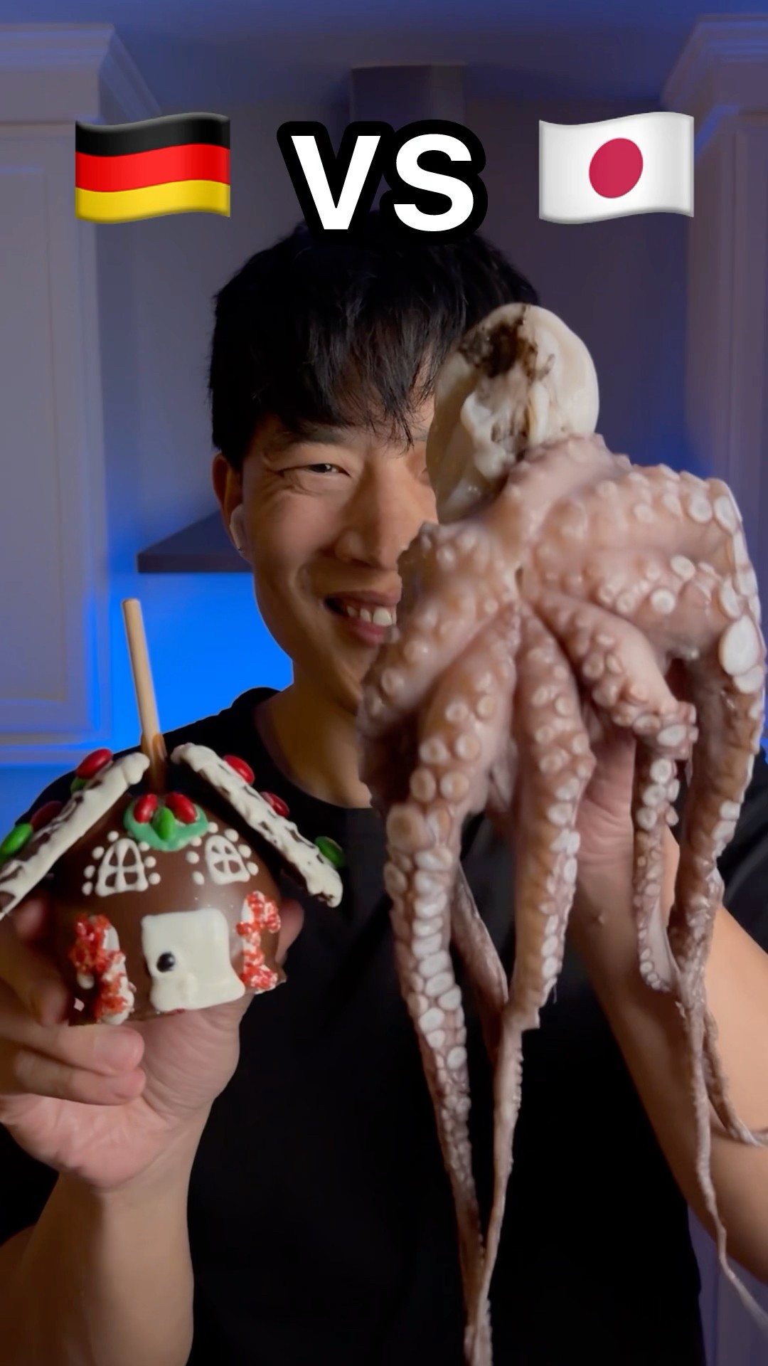 Raw Octopus ?? vs Gingerbread House ??