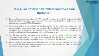 Car Booking Engine