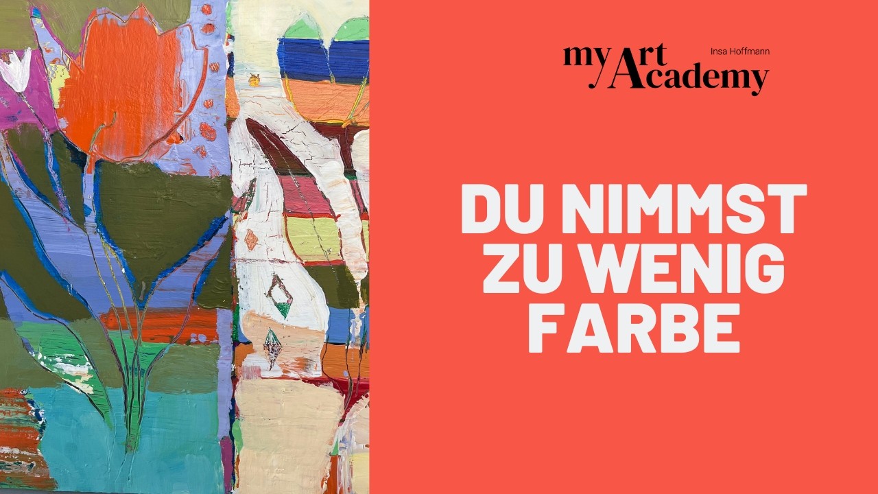 Acryl wie Ölfarbe – Farbe stapeln für lebendige Bilder