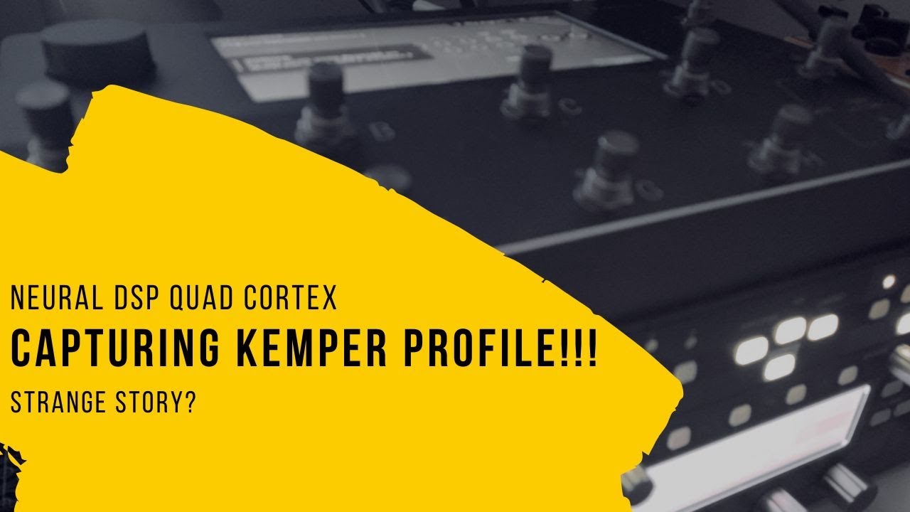 Capturing Kemper profile with Quad Cortex! - SinMix QC Captures
