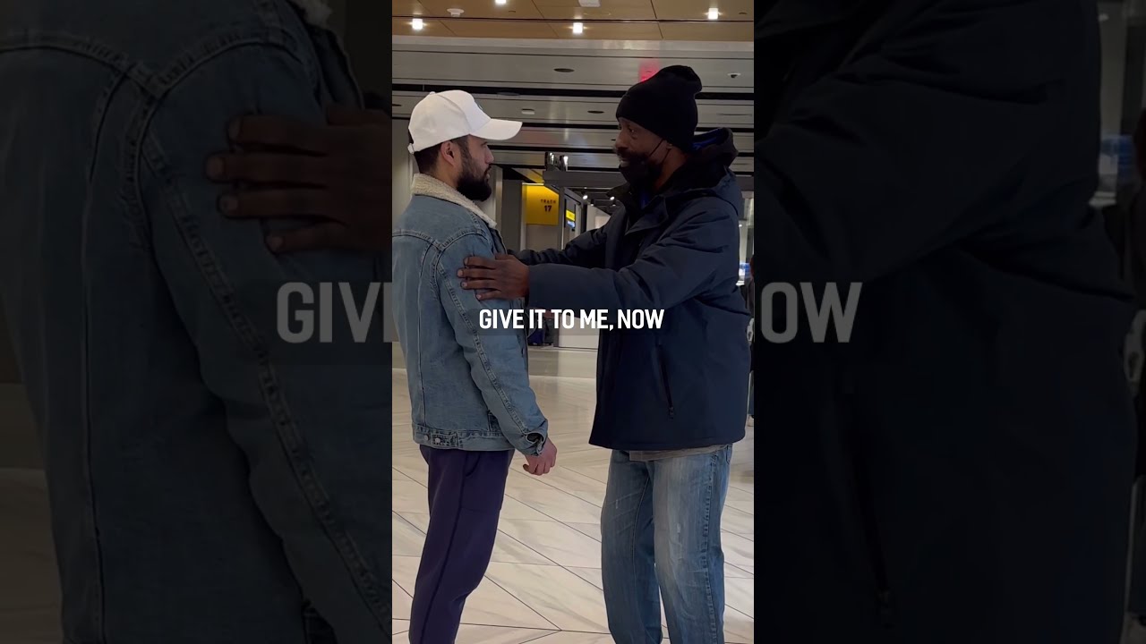Giving Homeless Man A SURPRISE For His Granddaughter 