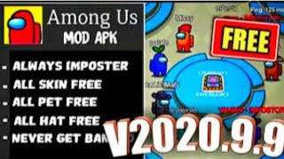 Among us Hacked Apk -[Always Impostor] All pets and skins !! Latest version screenshot 5