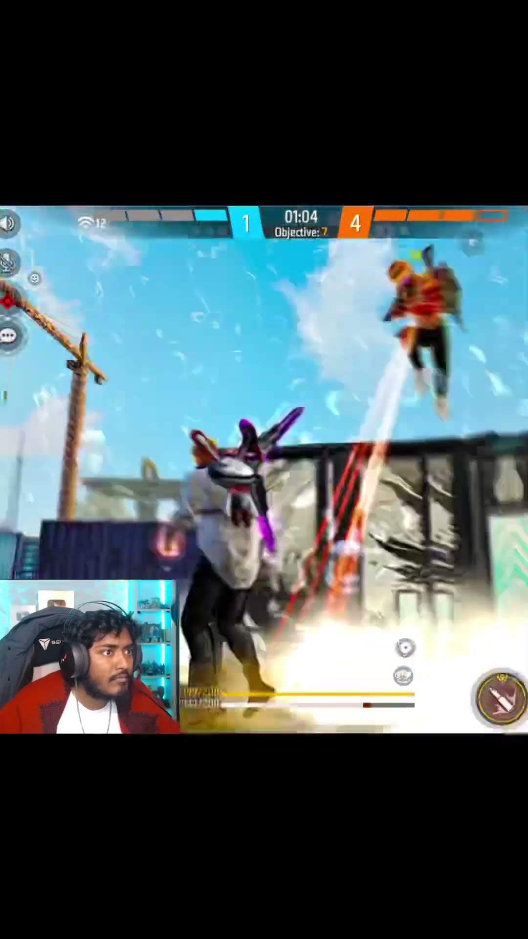 Overpowered 1 VS 4 ? Itz Kabbo
