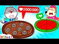 Défi Pizza Pastèque Contre Pizza Au Chocolat 🍉 Dessin Animé Pour Bébé 🎉 Collection D'épisodes