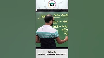Self Paced Online Module In CA Syllabus | ICAI New Course Full Information #shorts #icai