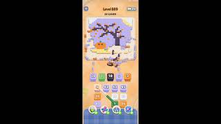 Colony flow Level 889 Walkthrough Solution 